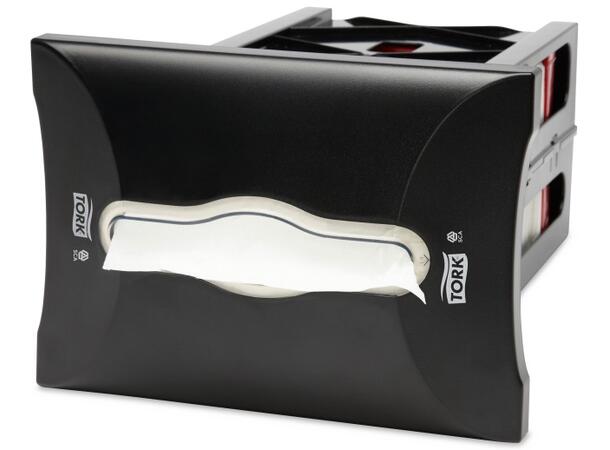 Serviettdispenser TORK N4 innebygg sort 